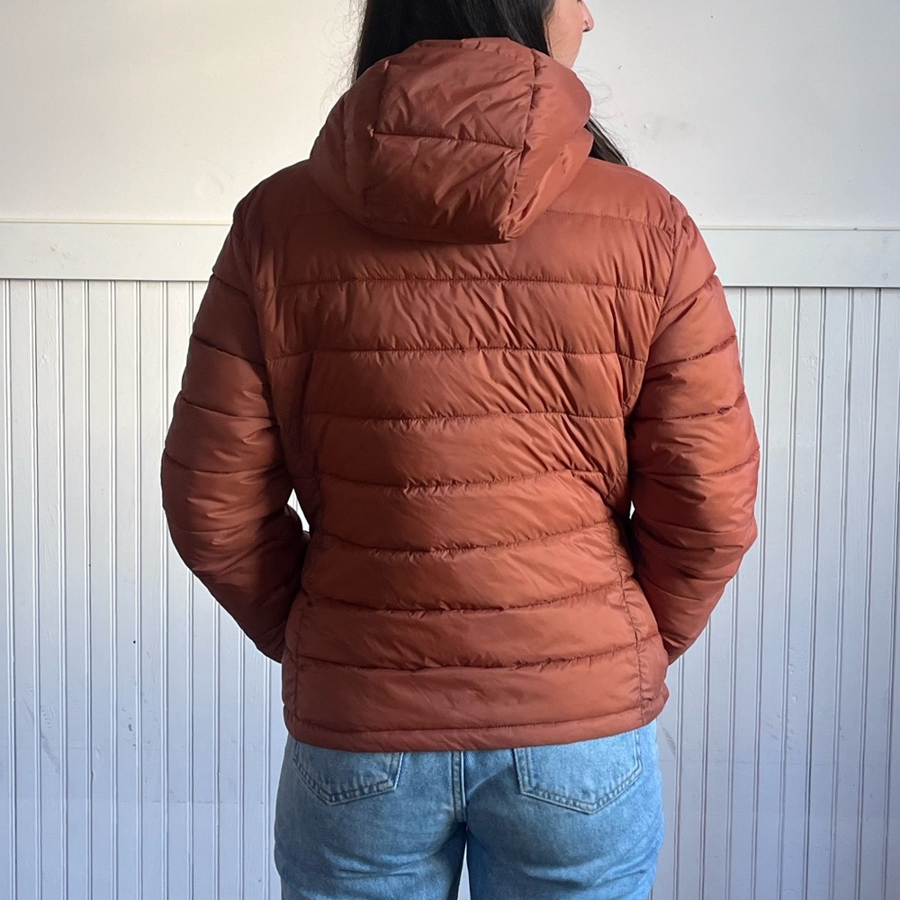 Orange Packable Puffer Jacket - Picture 2 of 2